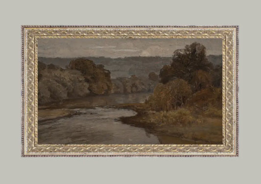 Autumn River Framed Art