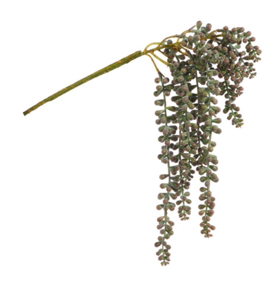 21” Dk Green Soft Touch Donkey Tail Pick