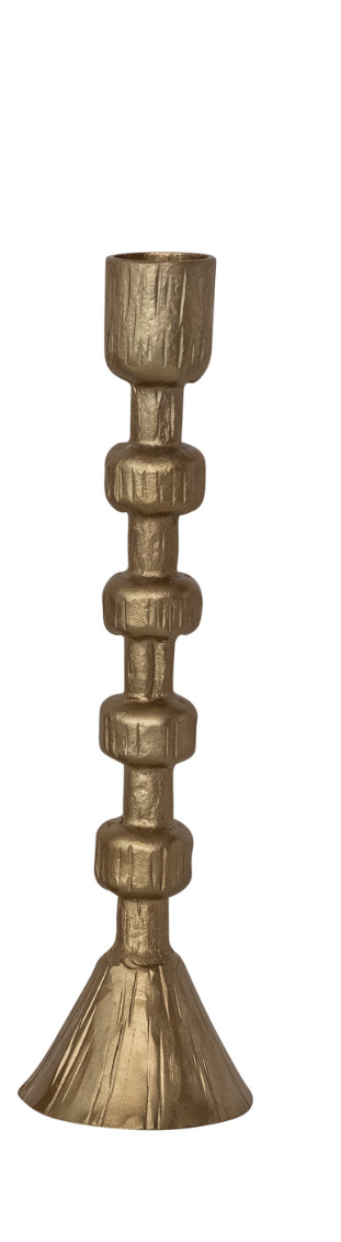 Hand-Forged Iron Taper Holders
