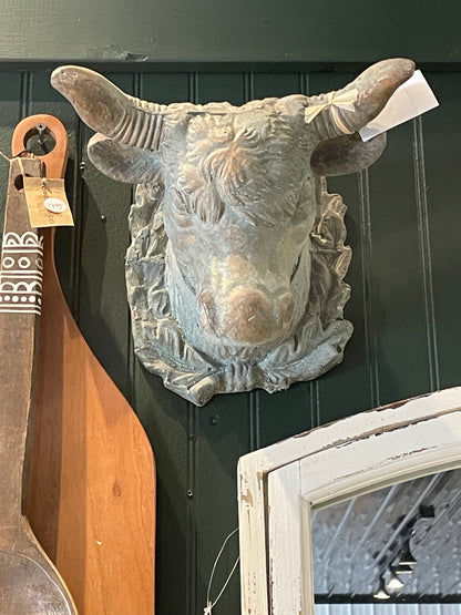 Cow Head w/Wreath