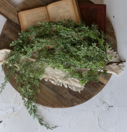 30” Soft Touch Weeping Cedar Hanging Bush