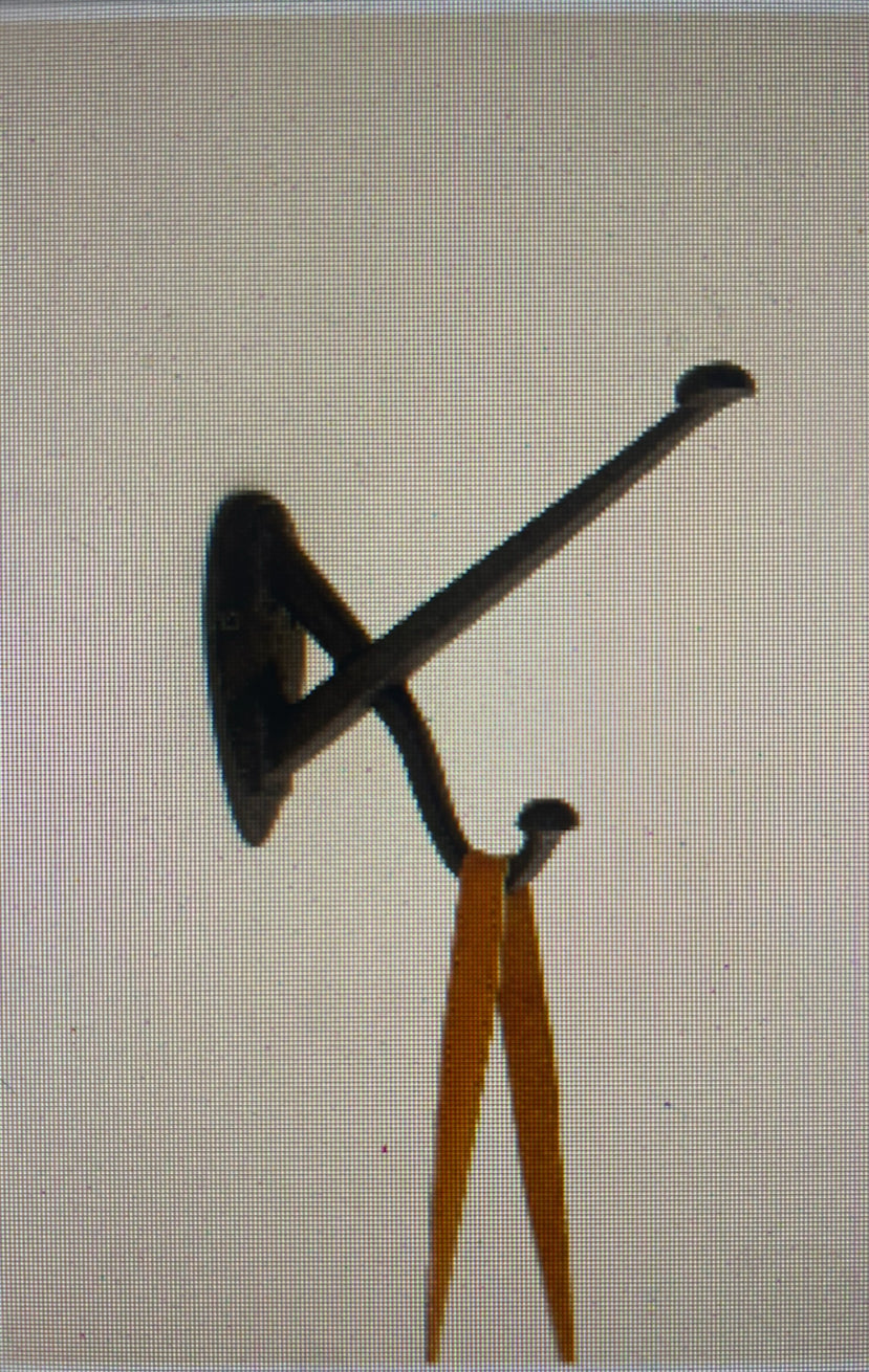 Cast Iron Coat Hook W/2 Hooks