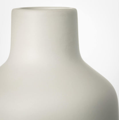 Matte White Bottle Vase