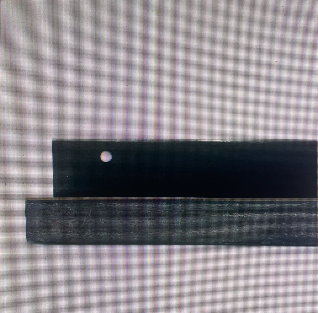 Black Metal ledge Shelves- 18”