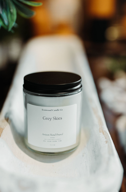 Grey Skies Candle