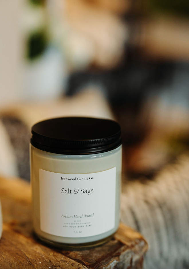 Salt & Sage Candle