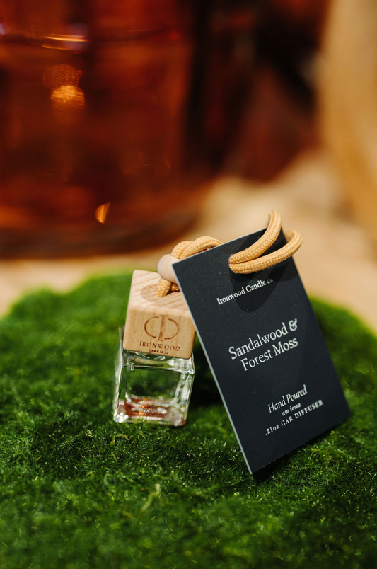 Sandalwood & Forest Moss Car Diffuser