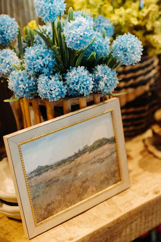 Meadow By The Shoreline Frames Antique Art