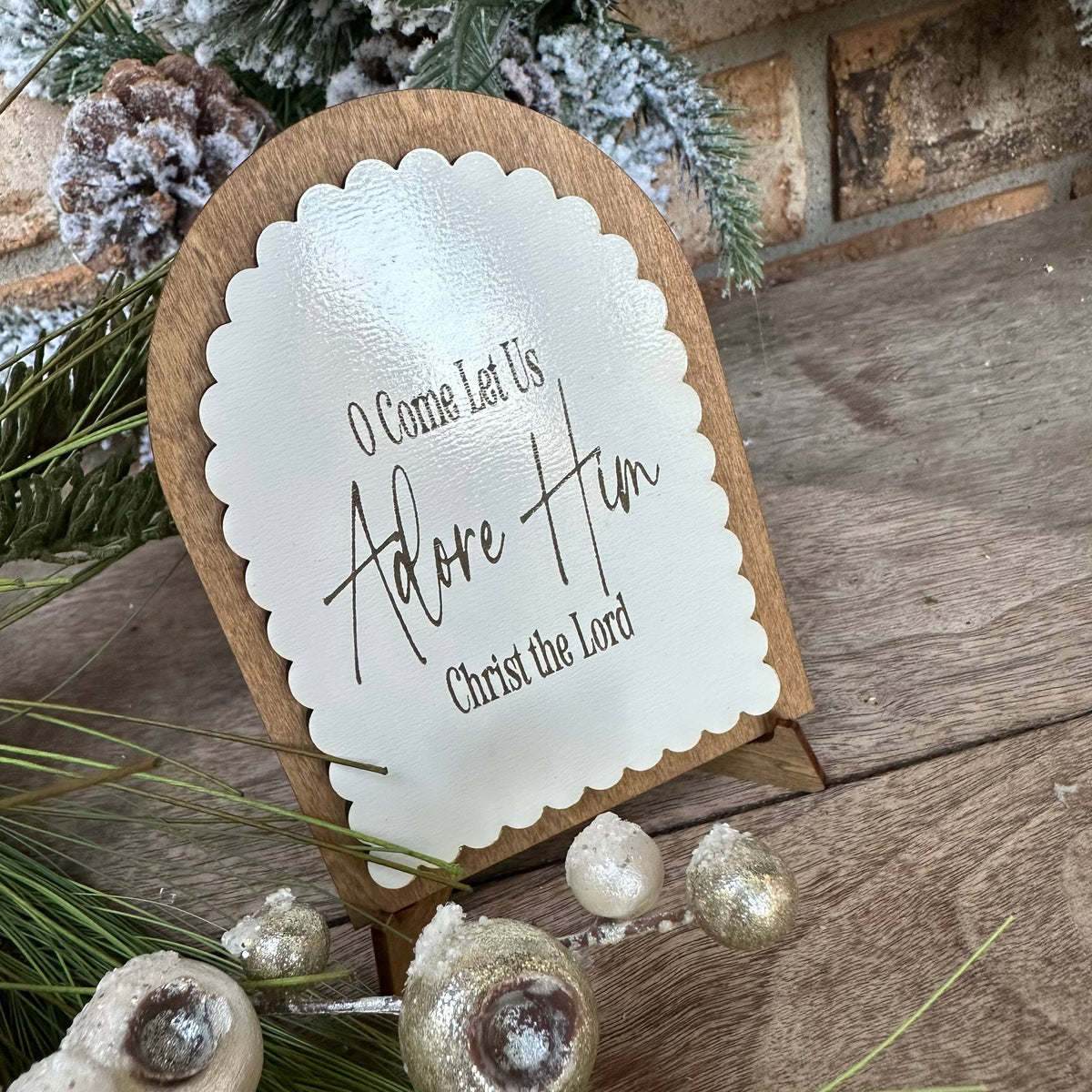O Come Let Us Adore Him | Companion Sign