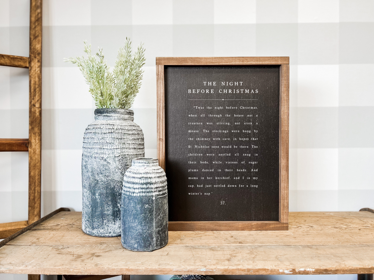 The Night Before Christmas | Christmas Wall Decor