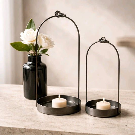 Simple Dome Lanterns:L - 6x6x14in S - 4x4x10in