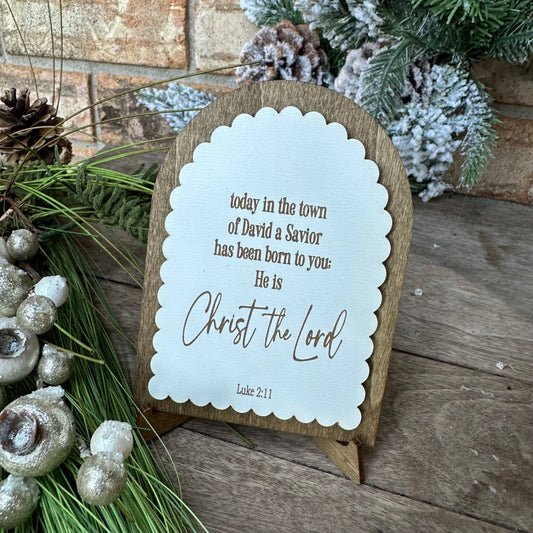 Christ the Lord | Luke 2:11 | Companion Sign