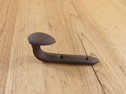CAST IRON RAILROAD SPIKE HOOKS
