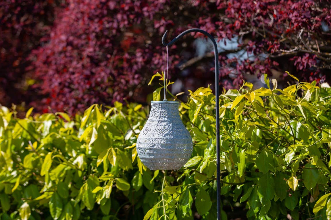 Stella Bulb 8" Solar Lantern - Sage