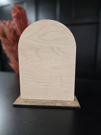 NEW Wood Base for Arch Signs