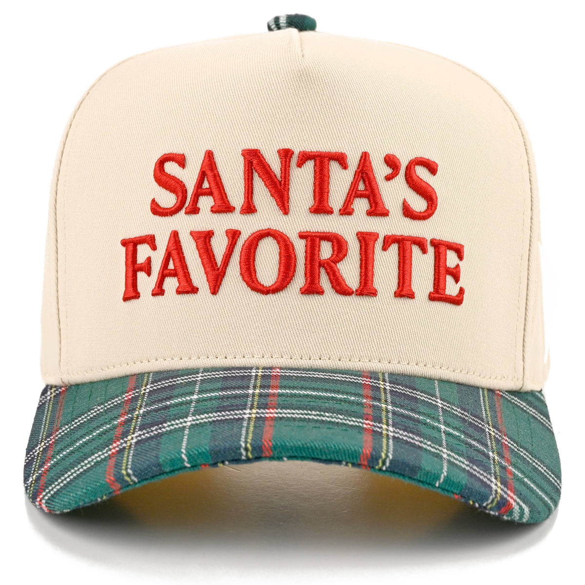 C.C SANTAS FAVORITE Letter Embroidered Trucker Cap