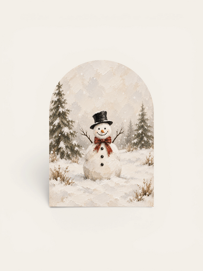 Cheery Snowman, Arch