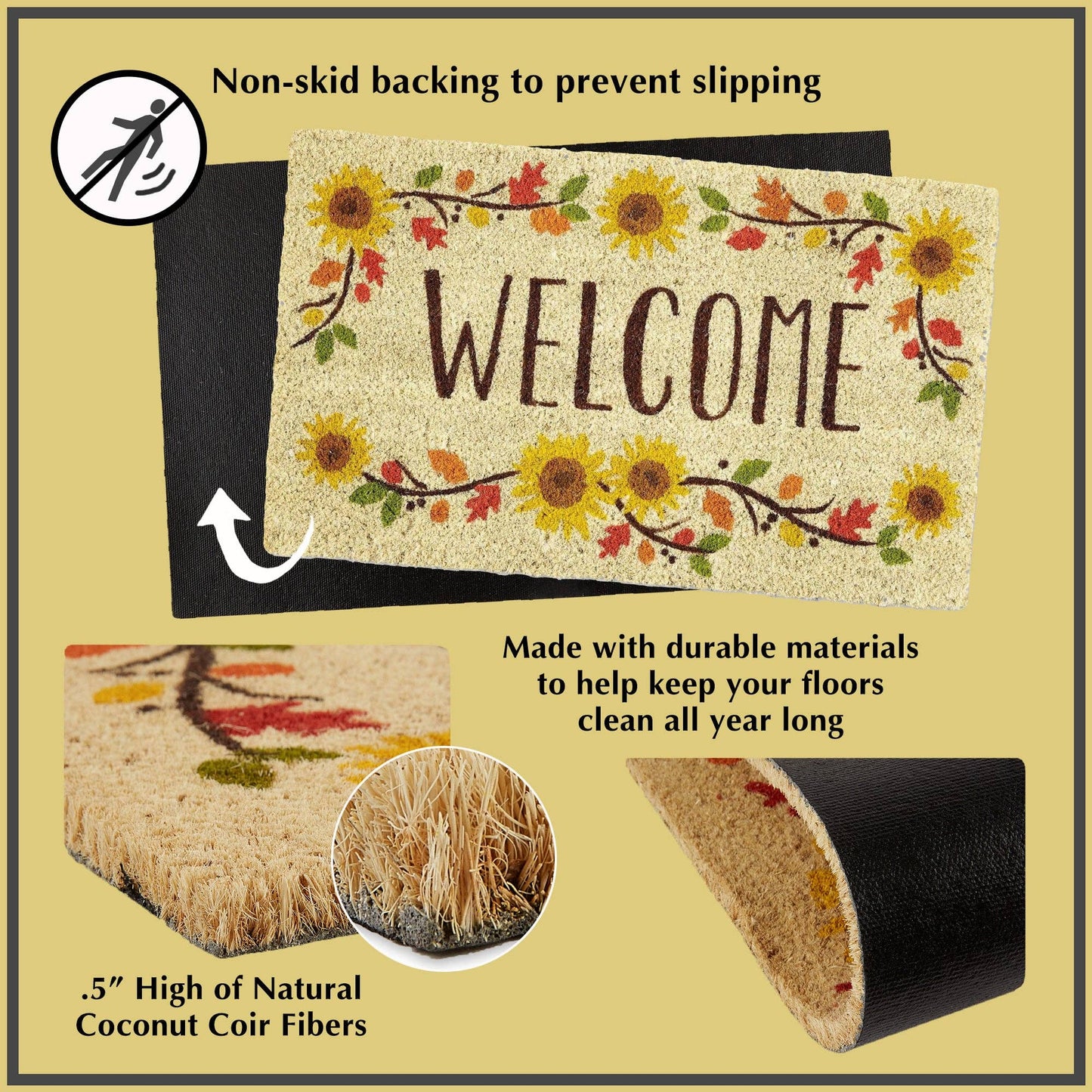 Welcome Autumn Doormat