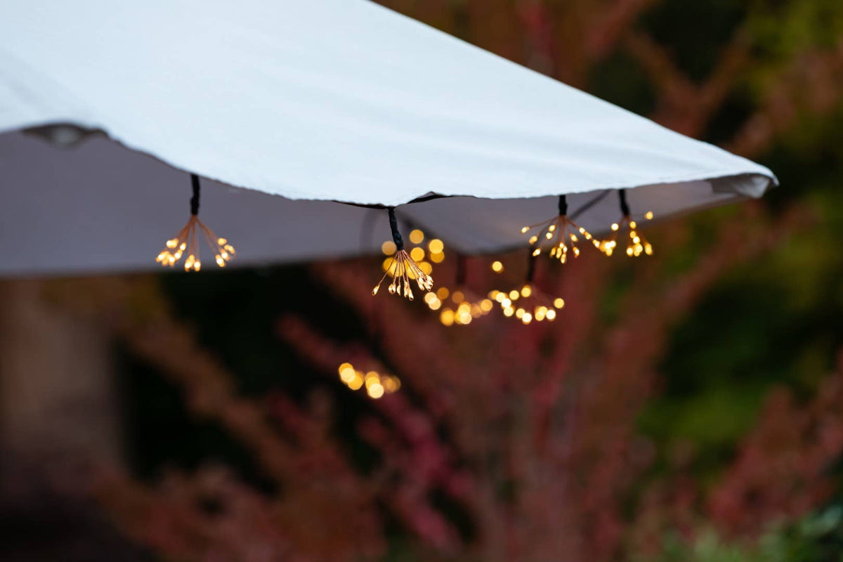 *NEW* Starry Night Solar String Lights - Black