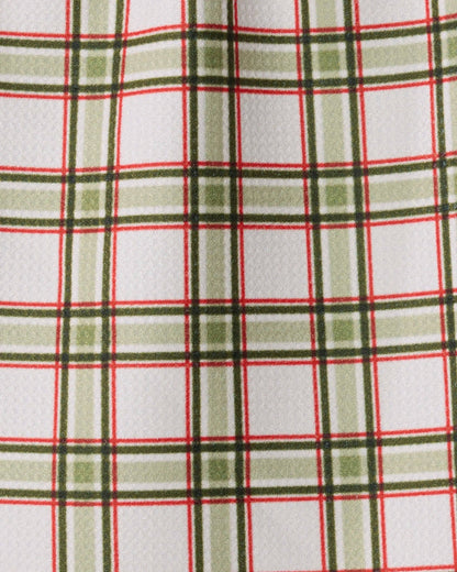 Stocking Plaid Mini Towel - Holiday 2026