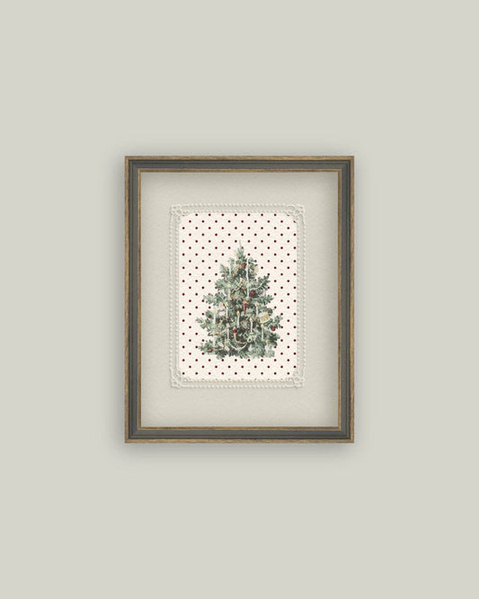 Vintage Polka Dot Tree