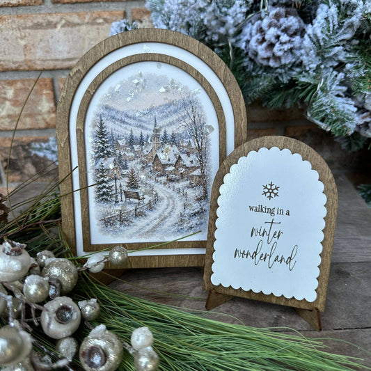 Glistening Winter Village | Coordinating Set