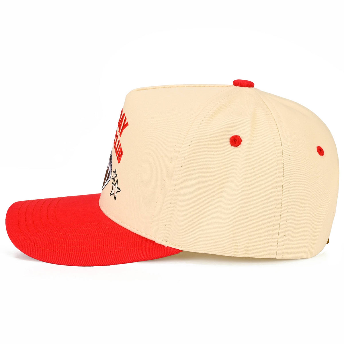 C.C SUNDAY FUNDAY CLUB Letter on Two Tone Trucker Hat