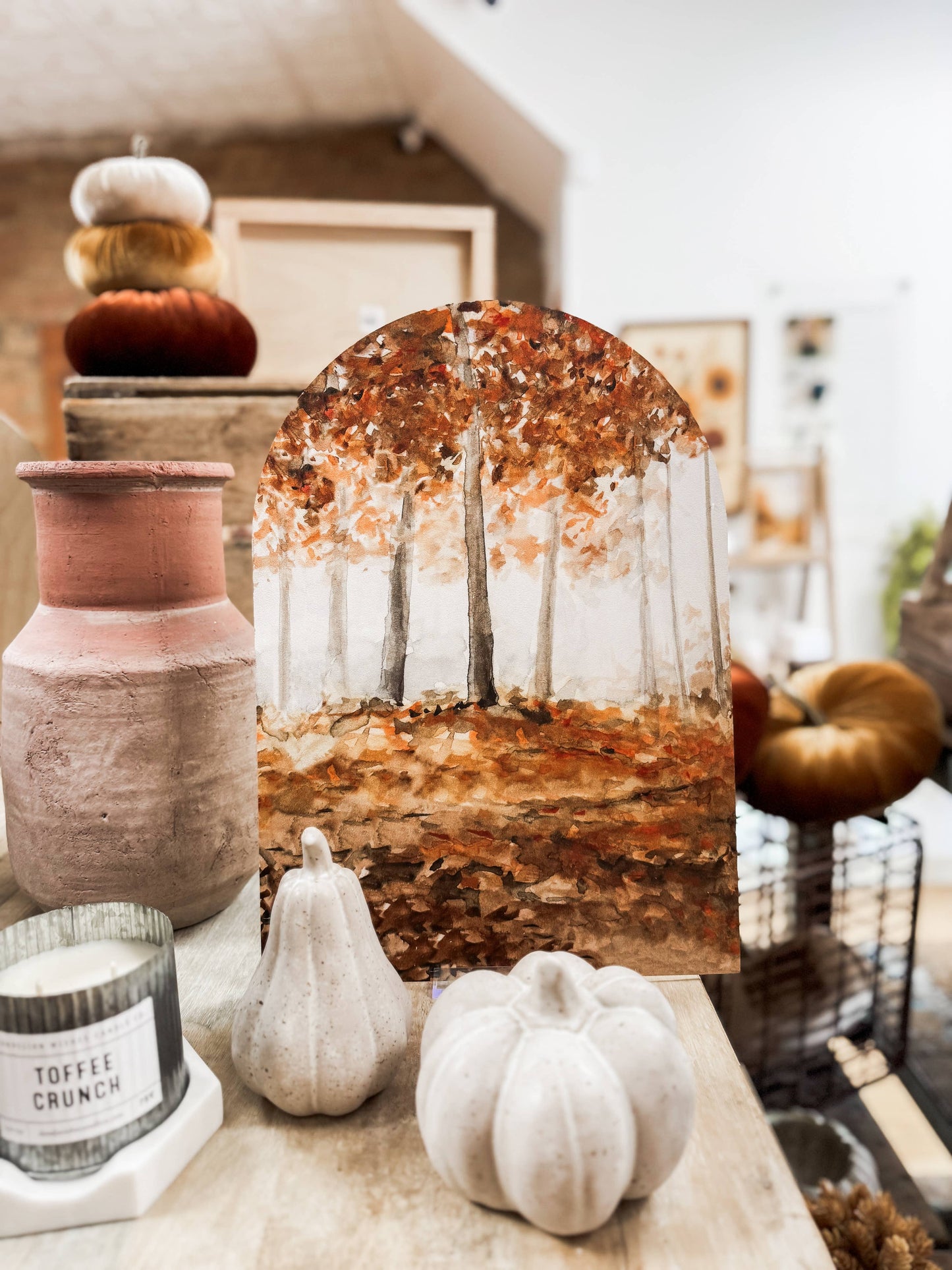 Autumn Forest 2, Arch | Fall Home Decor