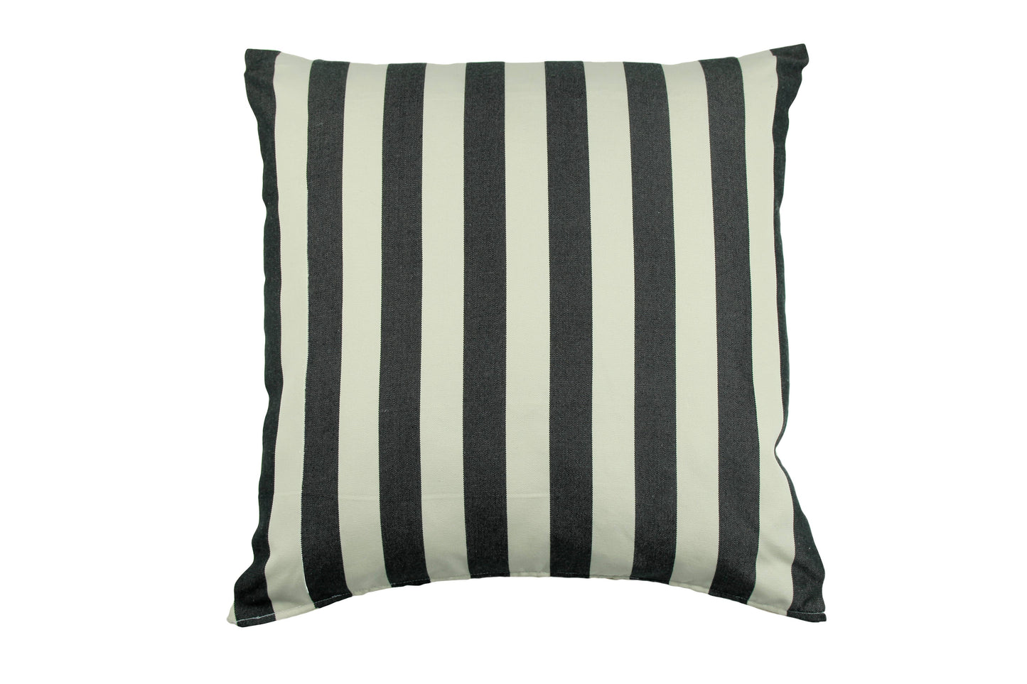 Pillow - True Black Stripe - indoor / outdoor cushion