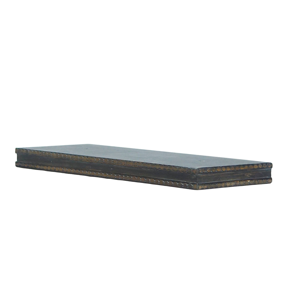 VIP Wood 24 in. Black Rectangular Floating Shelf