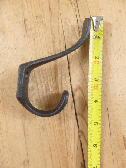 Cast Iron Black Primitive Hook