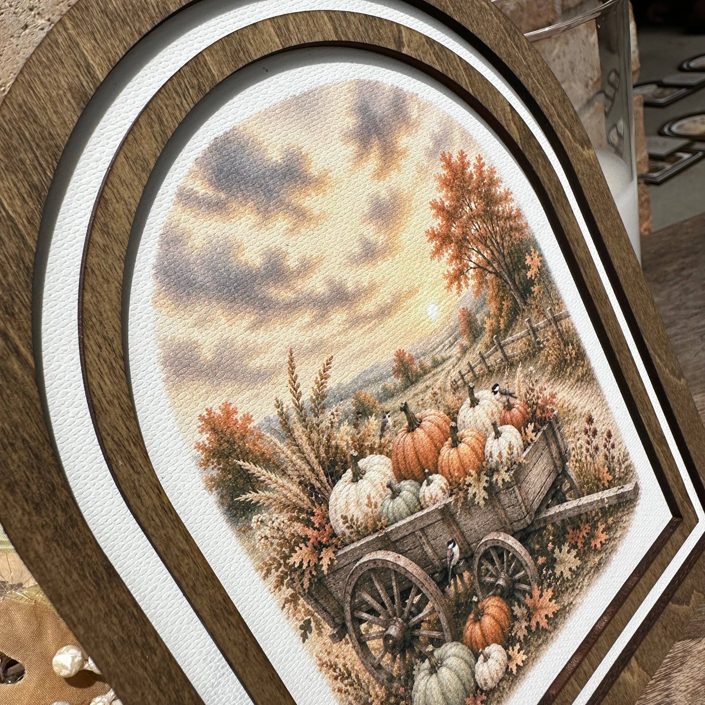 Harvest Wagon | Canvas Artwork