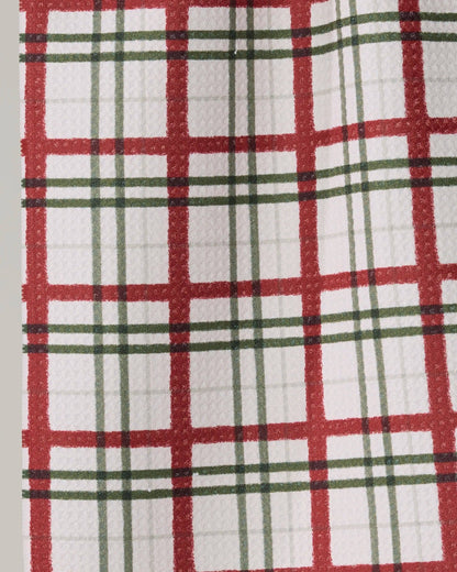 Ribbon Plaid Mini Towel - Holiday 2026