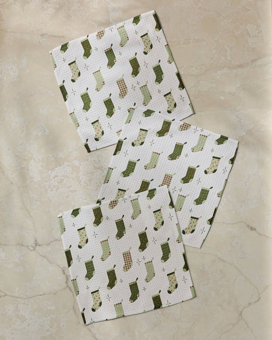 Stocking Medley Dishcloth Set - Holiday 2026