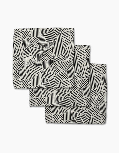 Rhythm Current Stripes Dishcloth Set