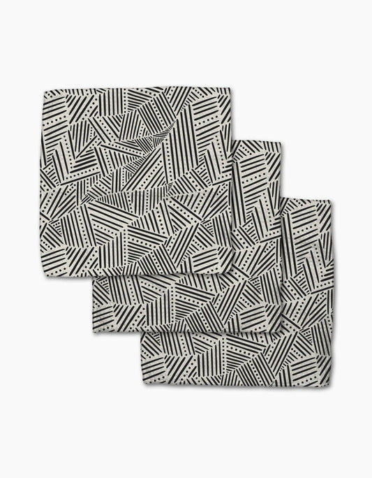 Rhythm Current Stripes Dishcloth Set