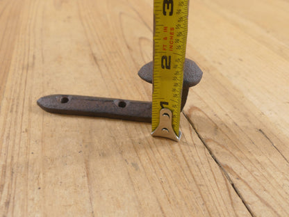 CAST IRON RAILROAD SPIKE HOOKS